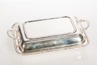 Lot 358 - PAIR OF MAPPIN & WEBB SILVER PLATED ENTRÉE...
