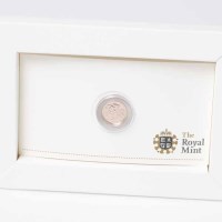 Lot 1564 - CASED ELIZABETH II GOLD PROOF QUARTER...