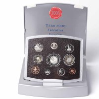 Lot 1576 - ROYAL MINT YEAR 2000 EXECUTIVE PROOF COIN...