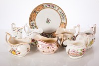 Lot 509 - GROUP OF LATE 18TH CENTURY NEW HALL PORCELAIN...