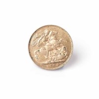 Lot 1580 - GOLD EDWARD VII FULL SOVEREIGN DATED 1904