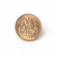 Lot 1581 - GOLD GEORGE V FULL SOVEREIGN DATED 1929