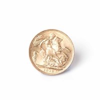 Lot 1582 - GOLD GEORGE V FULL SOVEREIGN DATED 1912