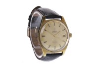 Lot 770 - GENTLEMAN'S OMEGA GENEVE AUTOMATIC GOLD PLATED...