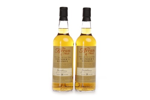 Lot 1035 - THE ARRAN MALT FOUNDER'S RESERVE AGED 18 YEARS...