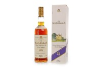 Lot 1086 - MACALLAN 1976 AGED 18 YEARS Active....