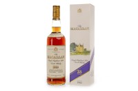 Lot 1088 - MACALLAN 1980 AGED 18 YEARS Active....
