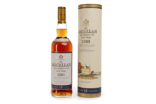 Lot 1090 - MACALLAN 1983 AGED 18 YEARS Active....