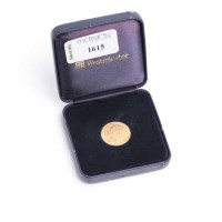 Lot 1615 - VICTORIAN GOLD SOVEREIGN DATED 1863 FROM THE...