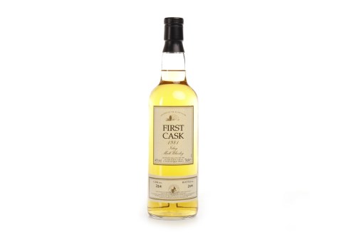 Lot 1126 - CAOL ILA 1981 FIRST CASK AGED 21 YEARS Active....