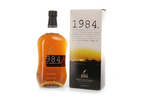Lot 1283 - ISLE OF JURA 1984 GEORGE ORWELL AGED 19 YEARS...