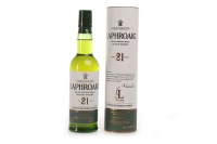 Lot 1298 - LAPHROAIG 1993 21 YEARS OLD Active. Port Ellen,...