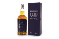 Lot 1333 - SPRINGBANK 18 YEARS OLD Active. Campbeltown,...