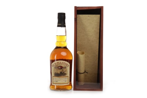 Lot 1351 - OLD PULTENEY 1983 SHERRY WOOD Active. Wick,...