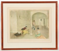 Lot 1743 - * SIR WILLIAM RUSSELL FLINT RA PRSW (SCOTTISH...