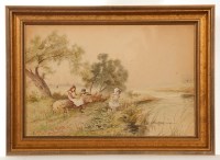 Lot 1761 - MYLES BIRKET FOSTER RWS (BRITISH 1825 -1899),...
