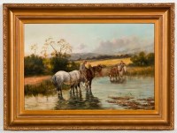 Lot 1849 - CHARLES W. OSWALD (BRITISH 19/20TH CENTURY),...