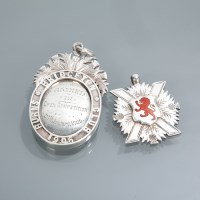 Lot 1466 - SILVER BRIDGETON BURNS CLUB RECITATION MEDAL...