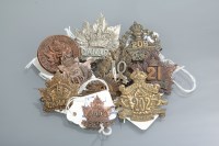 Lot 1471 - COLLECTION OF CANADIAN REGIMENTAL CAP BADGES...