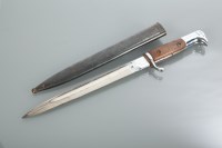 Lot 1482 - GERMAN WORLD WAR TWO BAYONET maker Carl...