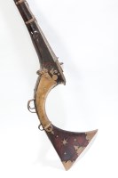 Lot 1497 - 19TH CENTURY INDIAN SCINDE PERCUSSION MUSKET...