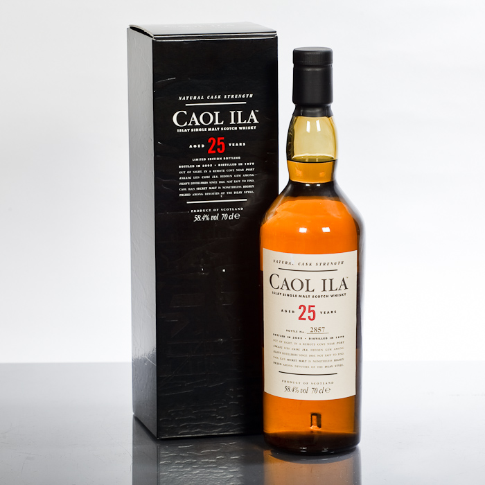 Lot 547 Caol Ila 25 Year Old Natural Cask Strength