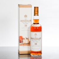 Lot 555 - THE MACALLAN 10 YEAR OLD Single Highland Malt...