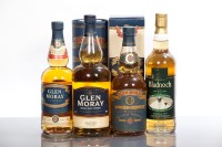 Lot 641 - GLEN MORAY 12 YEAR OLD Single Speyside malt...