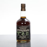 Lot 650A - SPRINGBANK 18 YEAR OLD RUM BUTT Single...