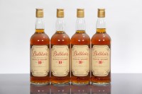 Lot 776 - BALBLAIR 10 YEAR OLD (4) Pure Highland Malt...