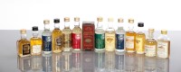 Lot 866 - 14 ASSORTED MINIATURES Mixed single malt,...