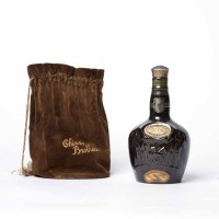 Lot 977 - ROYAL SALUTE 21 YEARS OWN - BROWN FLAGON...