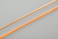 Lot 1148 - TWENTY TWO CARAT GOLD CHAIN 31g; along with...