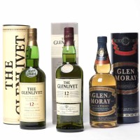 Lot 1026 - THE GLENLIVET 12 YEARS OLD Single Malt Scotch...