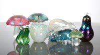 Lot 135 - COLLECTION OF EIGHT GLASFORM STUDIO GLASS...