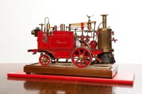Lot 300 - LIVE STEAM SPIRIT FIRED SCALE MODEL OF THE...