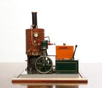 Lot 301 - LIVE STEAM SPIRIT FIRED SCALE MODEL OF A...
