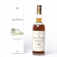 Lot 1054 - THE MACALLAN 10 YEARS OLD Single Highland Malt...