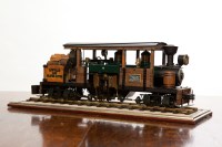 Lot 302 - LIVE STEAM SPIRIT FIRED GAUGE ONE SHAY'S...