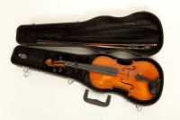 Lot 329 - 20TH CENTURY BRITISH VIOLIN with label for...