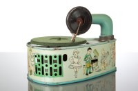 Lot 332 - CHILD'S 1930'S VINTAGE TINPLATE GRAMAPHONE...