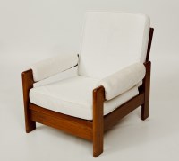 Lot 407 - SET OF FOUR DANISH MAHOGANY ARMCHAIRS with...