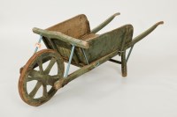 Lot 470 - EARLY 20TH CENTURY WOODEN BARREL 180cm long