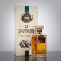 Lot 544 - SPEYBURN 21 YEAR OLD CENTENARY Single Highland...