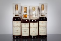 Lot 583 - MACALLAN 12 YEAR OLD (2) Single Highland malt...