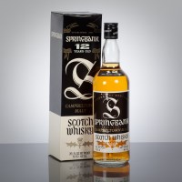 Lot 641 - SPRINGBANK OVER 12 YEARS OLD Single...