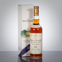 Lot 677 - THE MACALLAN 18 YEAR OLD 1973 Single Highland...