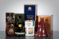 Lot 696 - JOHNNIE WALKER BLUE LABEL Blended Scotch...