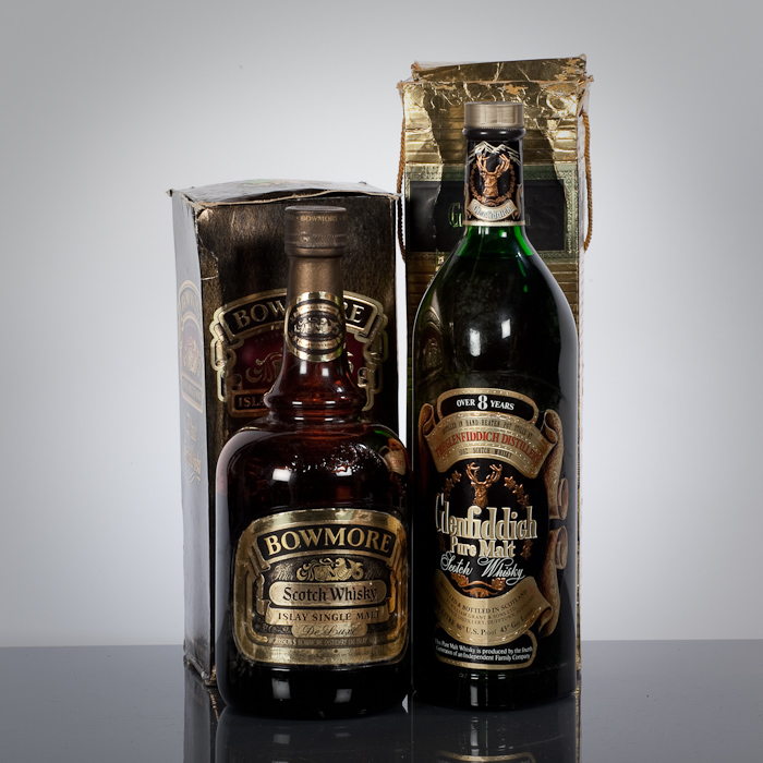 Lot 735 - GLENFIDDICH PURE MALT OVER 8 YEARS Pure malt