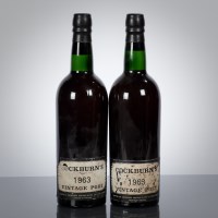 Lot 757 - COCKBURN'S 1963 VINTAGE PORT (2) Shipped by...